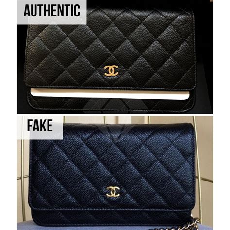 chanel vintage wallett real or fake|authentic chanel counterfeit.